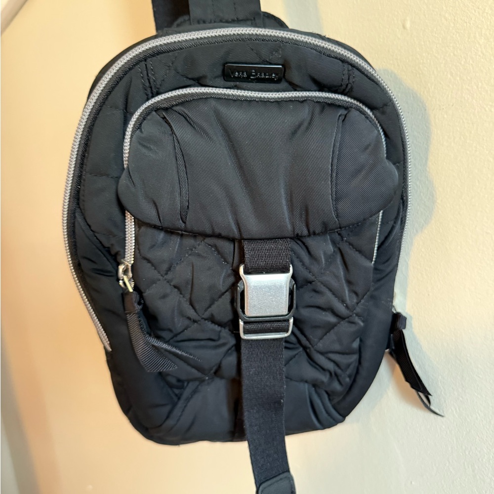 Vera Bradley Charcoal Quilted crossbody bag